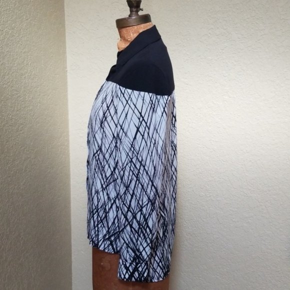 NWT Oversized BCBGMaxAzria High-Low Katee Blouse - Picture 5 of 9